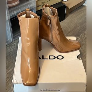 Aldo nude ankle boots